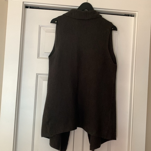 Cloth by RD Grey Waterfall Cardigan Size Large - Picture 7 of 10